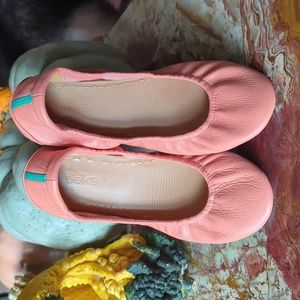 Tikes leather slip ons.